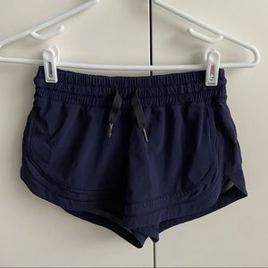 Lululemon Navy Running Shorts